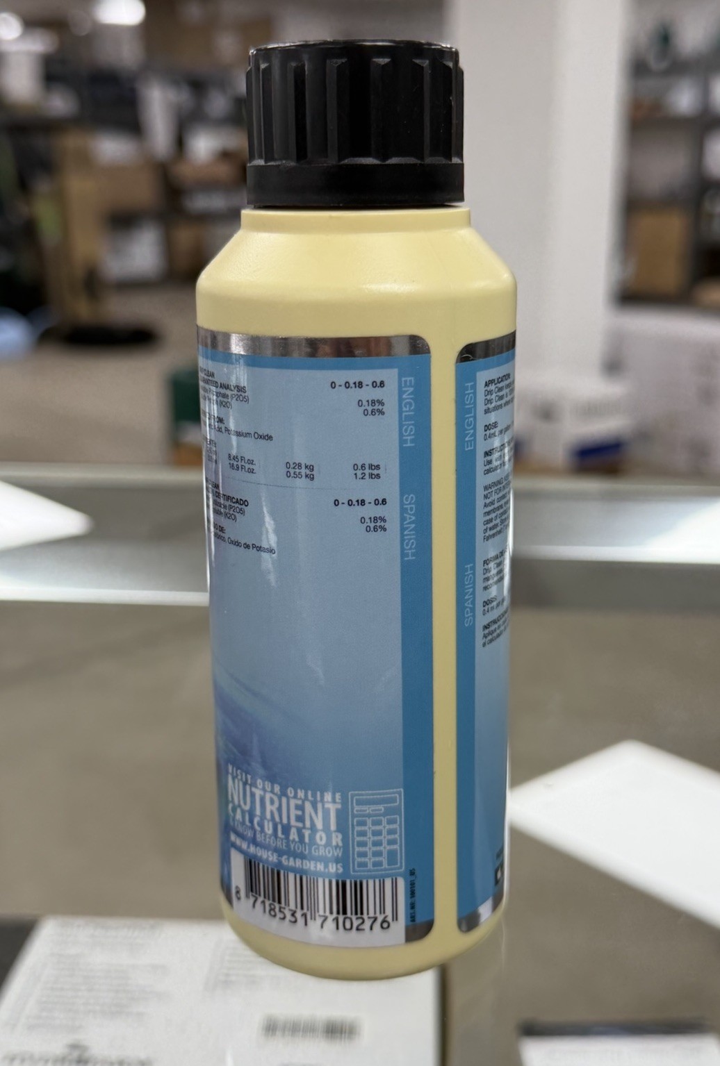 House & Garden DRIP CLEAN Root Flushing Agent Drip System Cleaner | 250mL