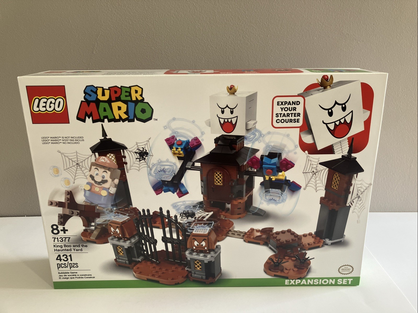LEGO 71377 Super Mario: King Boo and the Haunted Yard Expansion Set (71377)