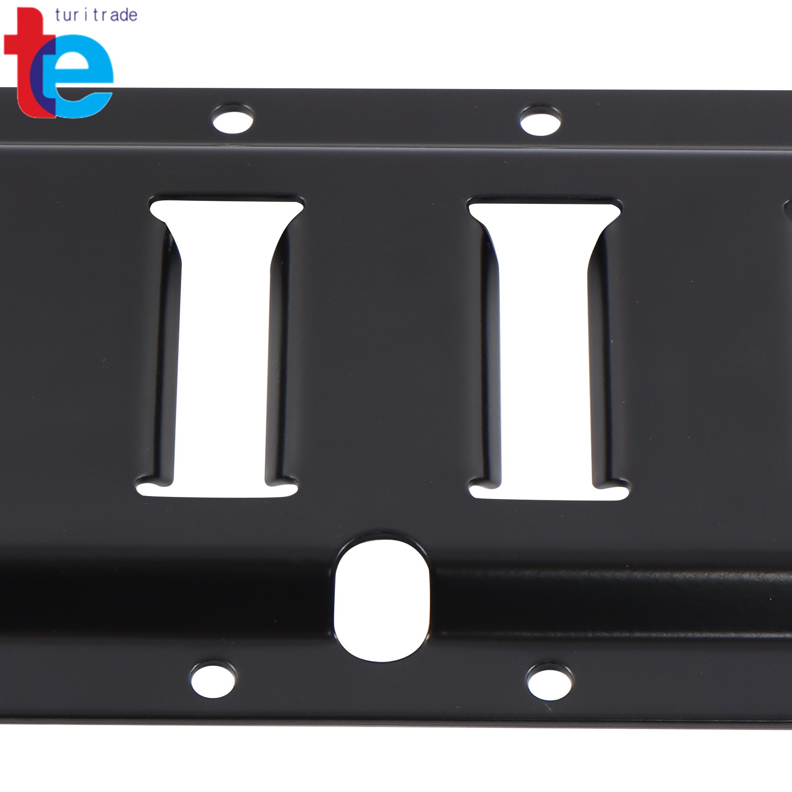 2 Pack 4' E Tie Down Rail Kit For Cargo Trailers Power Coated E-Tracks
