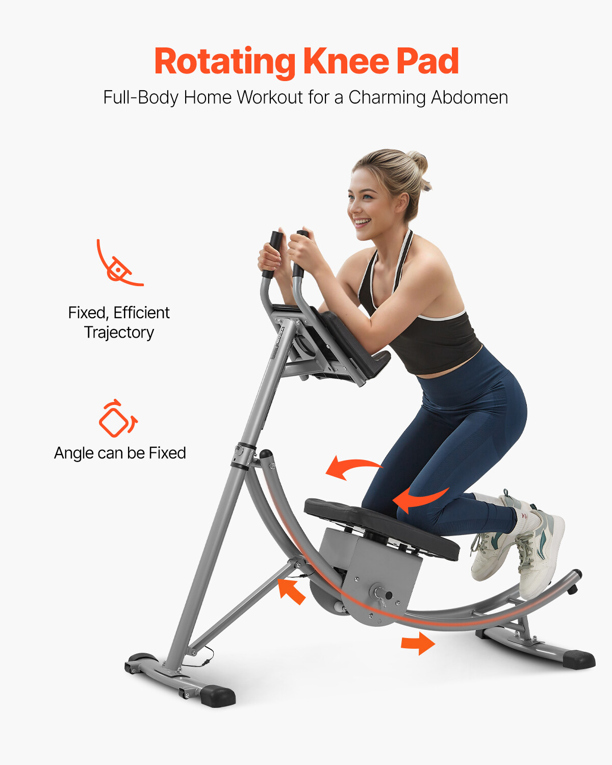 AB Workout Machine Equipment Home Gym Core Abdominal Trainers Adjustable