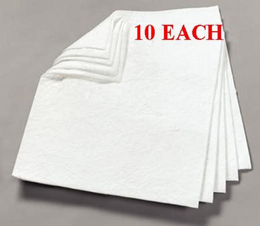 Oil Spill Pads, Heavyweight, Double Weight  17" x 19" - 10 per package