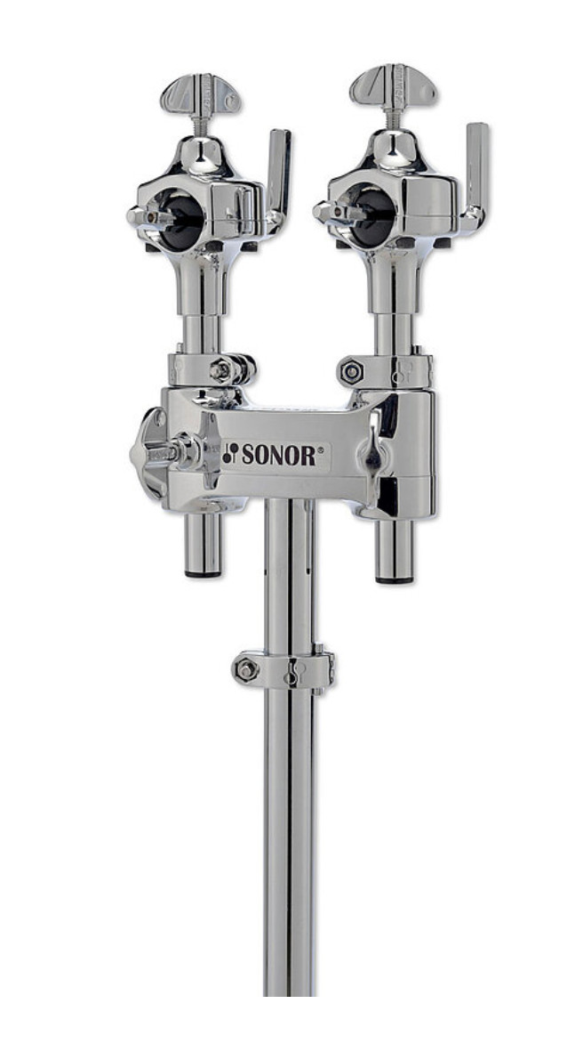 Sonor DTH 4000 Series Double Tom Holder  Chrome Hardware