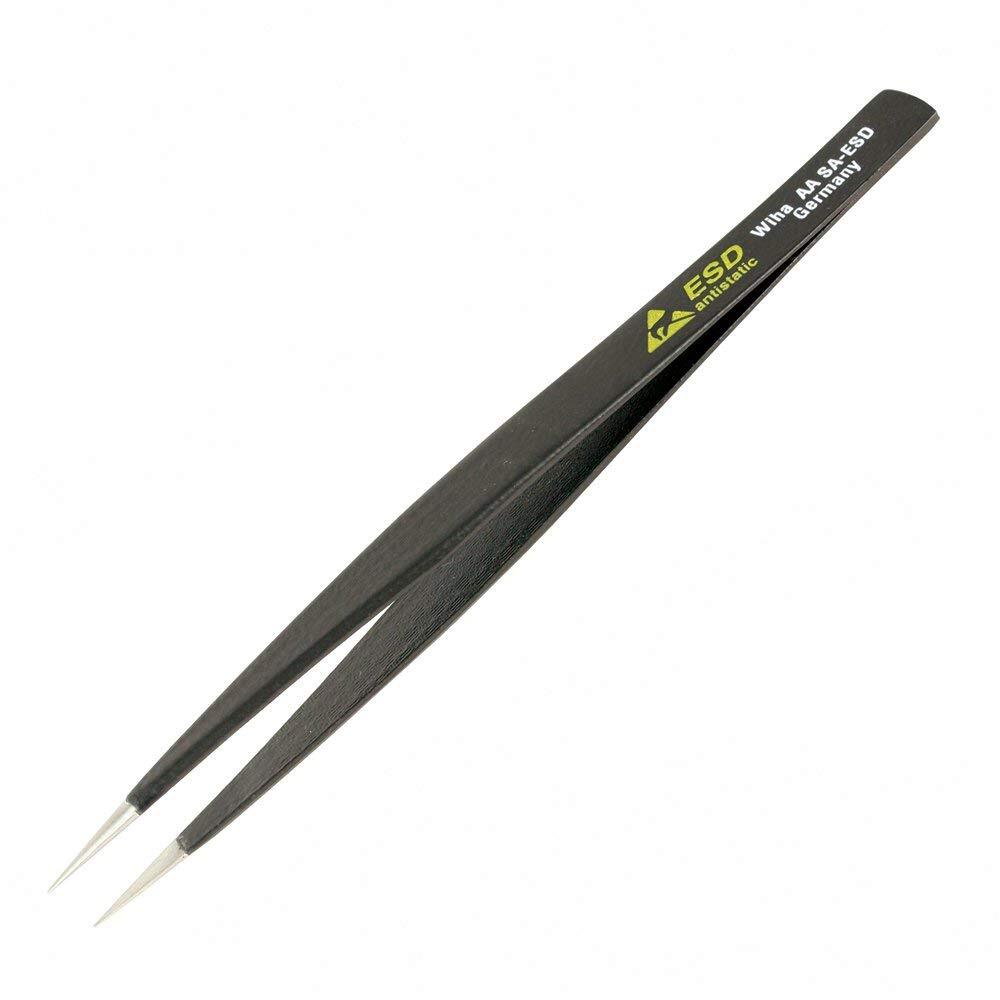 Wiha 44501 Universal Fine Point AA SA - 130mm Tweezers