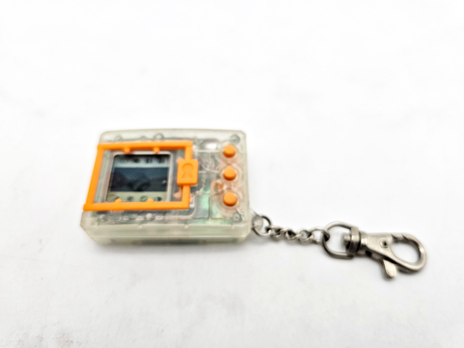Bandai 1997 Digimon Skeleton Orange