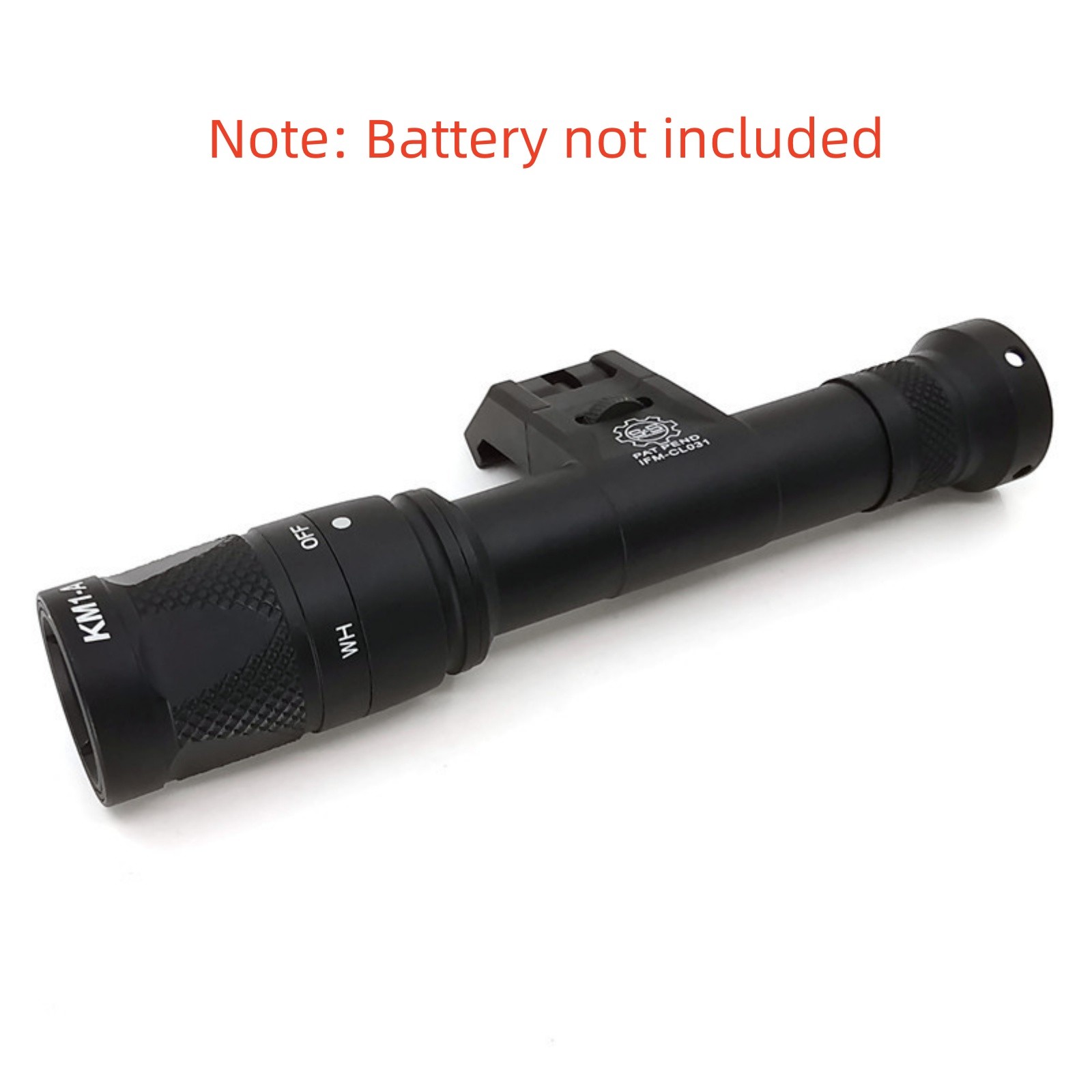 Tactical Weaponlight for M600V LED Strobe Pressure Switch 20mm Rail Mount