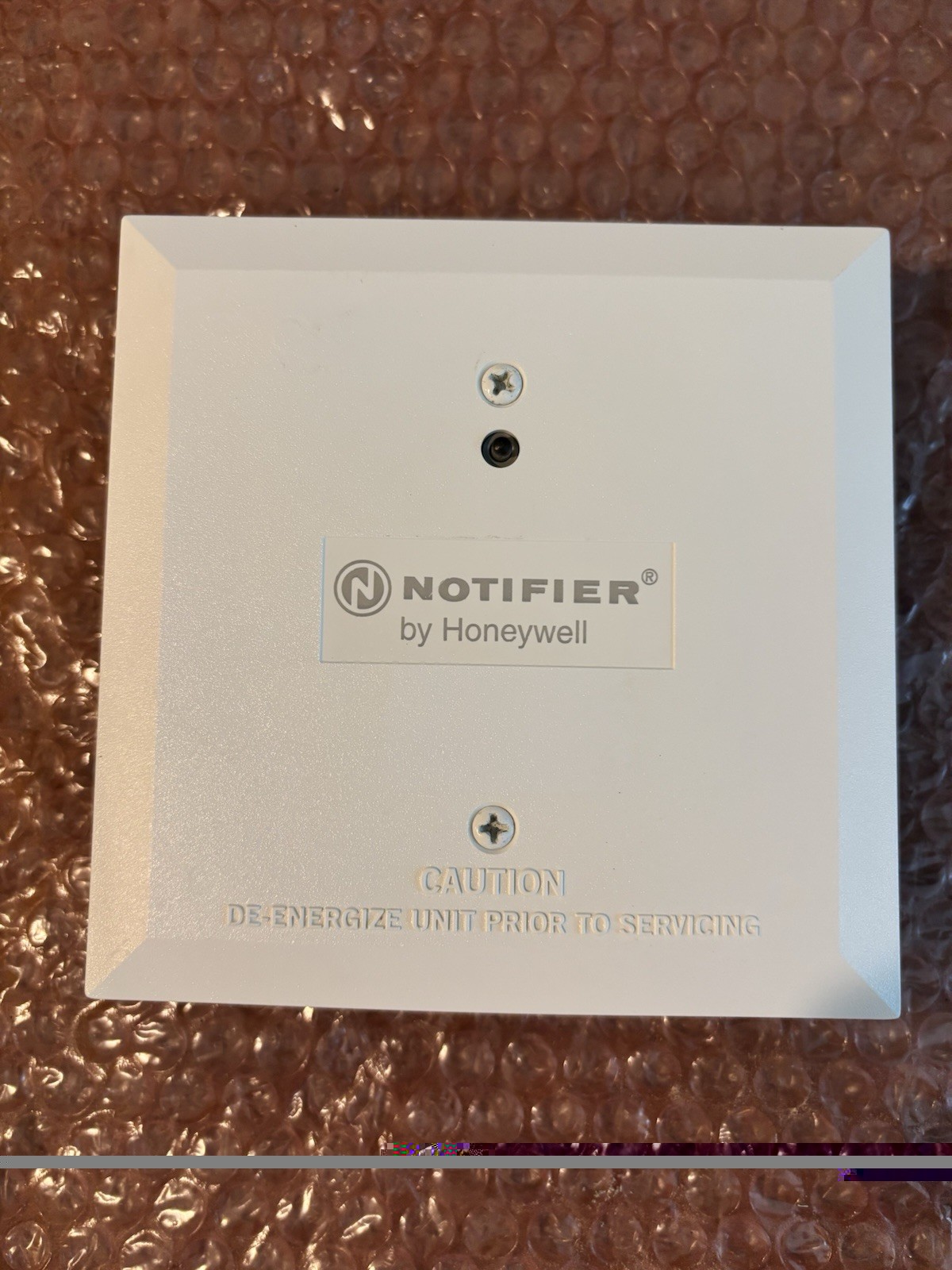 Notifier FDM-1 Dual Monitor Module With White Cover And (2) Resistors