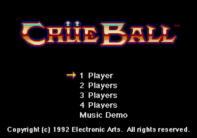 Crue Ball - Sega Genesis Game Only