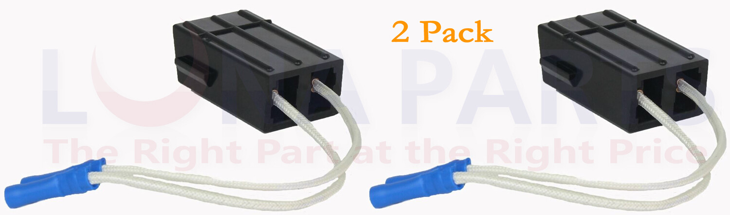 2 Pack Range Oven Stove Element Terminal Block for GE General Elecric 9130-106