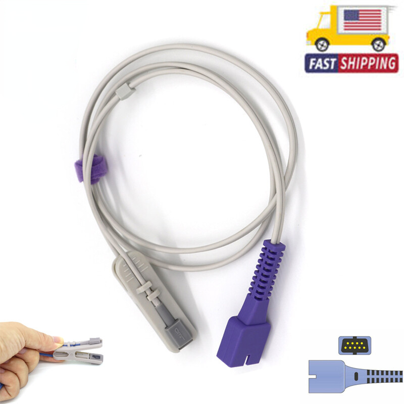 Adult Ear Clip SpO2 Sensor Oximax Probe suitablefor N-560,N-600,N-65,N-85