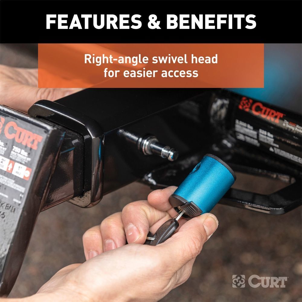 Trailer Hitch Lock Curt Manufacturing 23506
