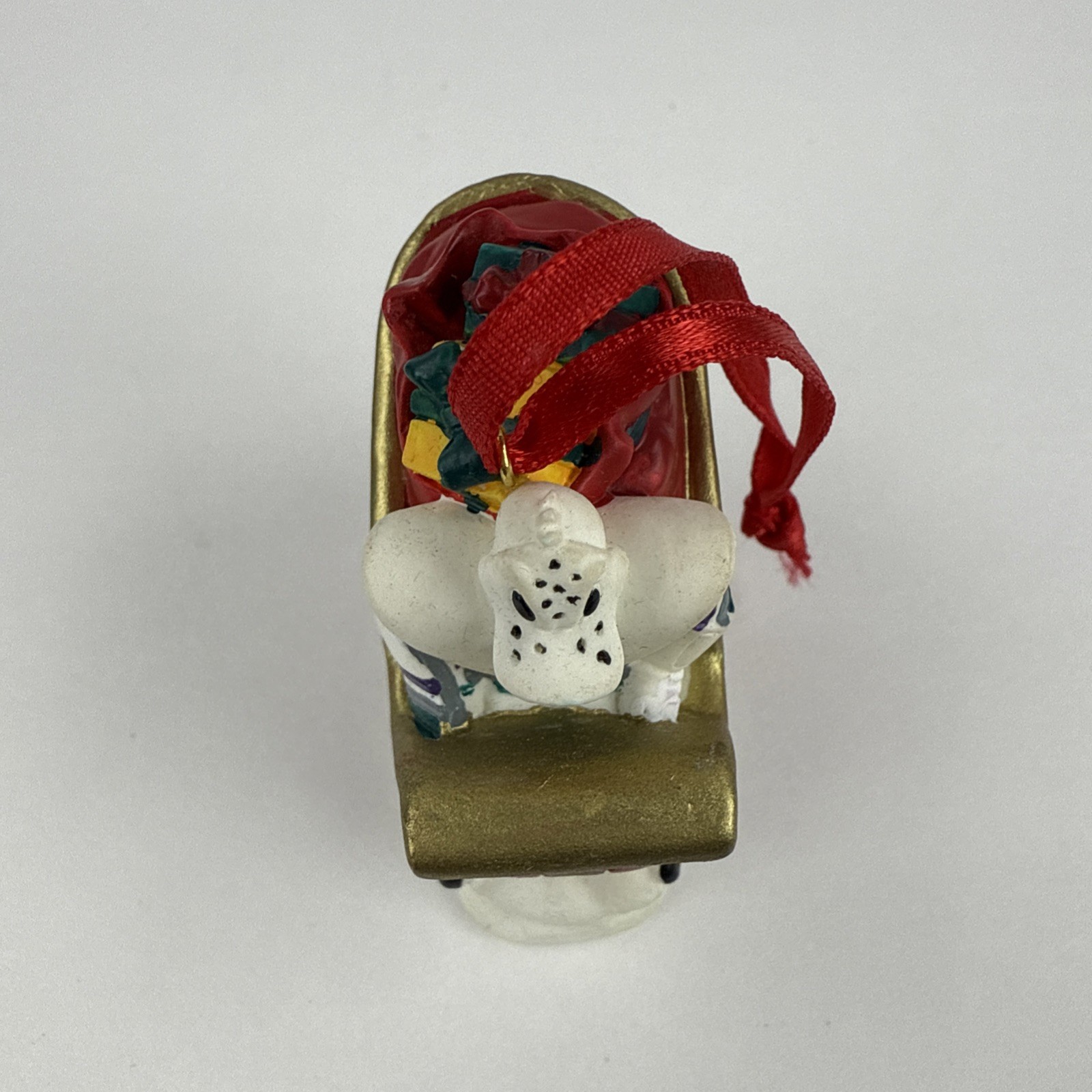 1995 Anaheim Ducks Hockey Wild Wing Mascot Christmas Ornament Vtg 2”