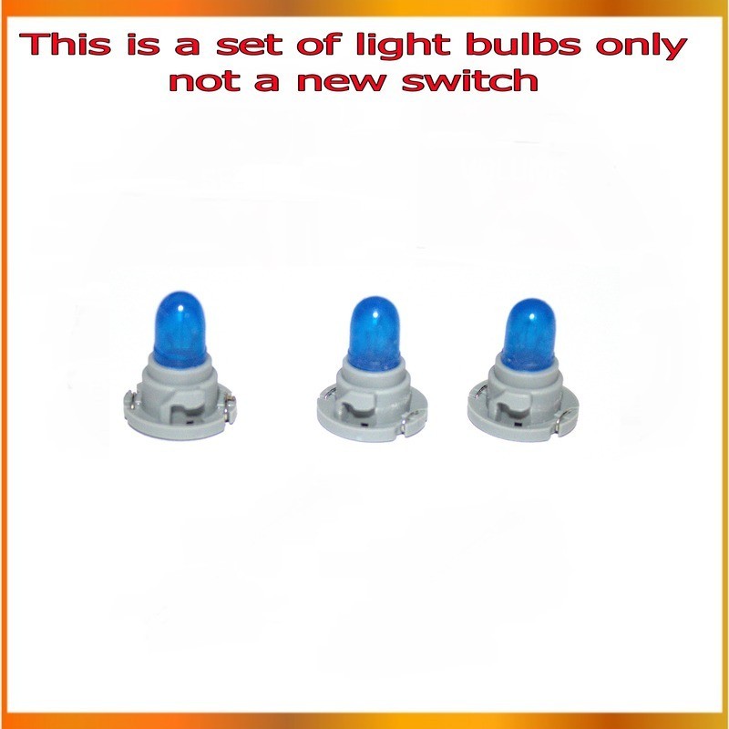 Durango and Aspen Climate Control Replacement Light Bulbs