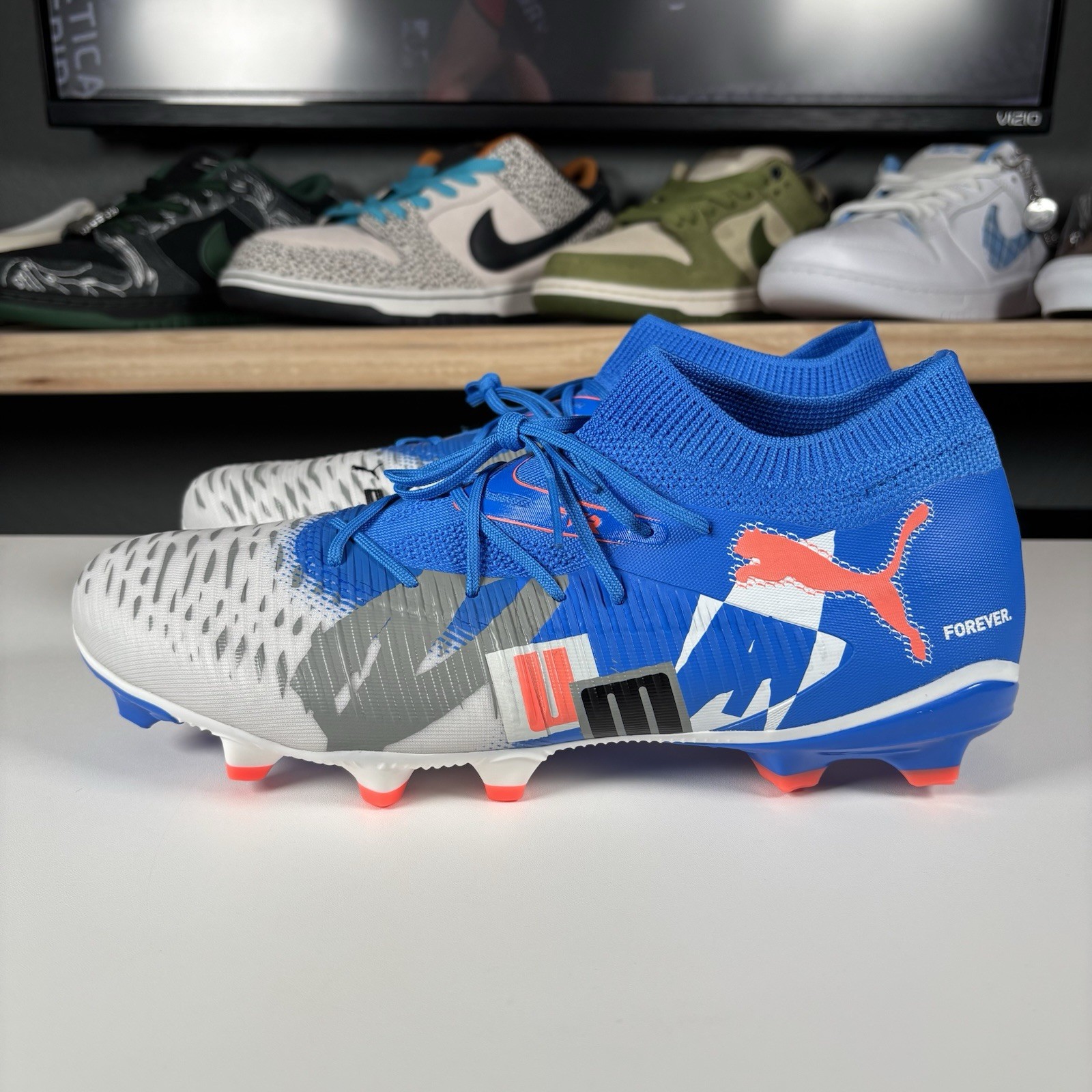 Sz 10 PUMA Future 8 Match Forever FG/AG Men's Football Soccer Shoes 108423-01