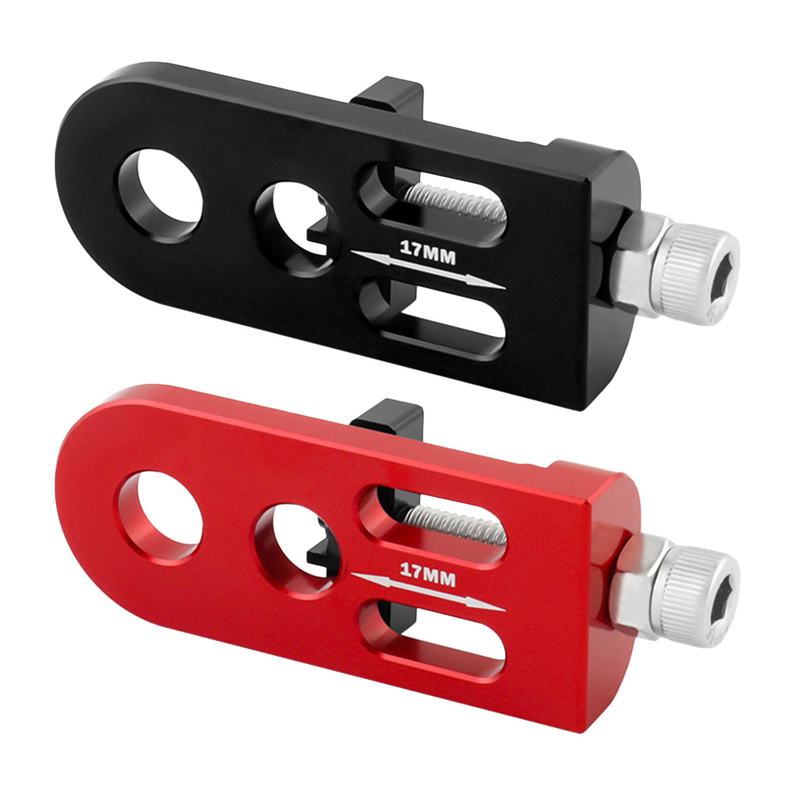 1pc Bicycle Chain Adjuster Tensioner Aluminum Alloy Bolt 17mm Adaptable Range