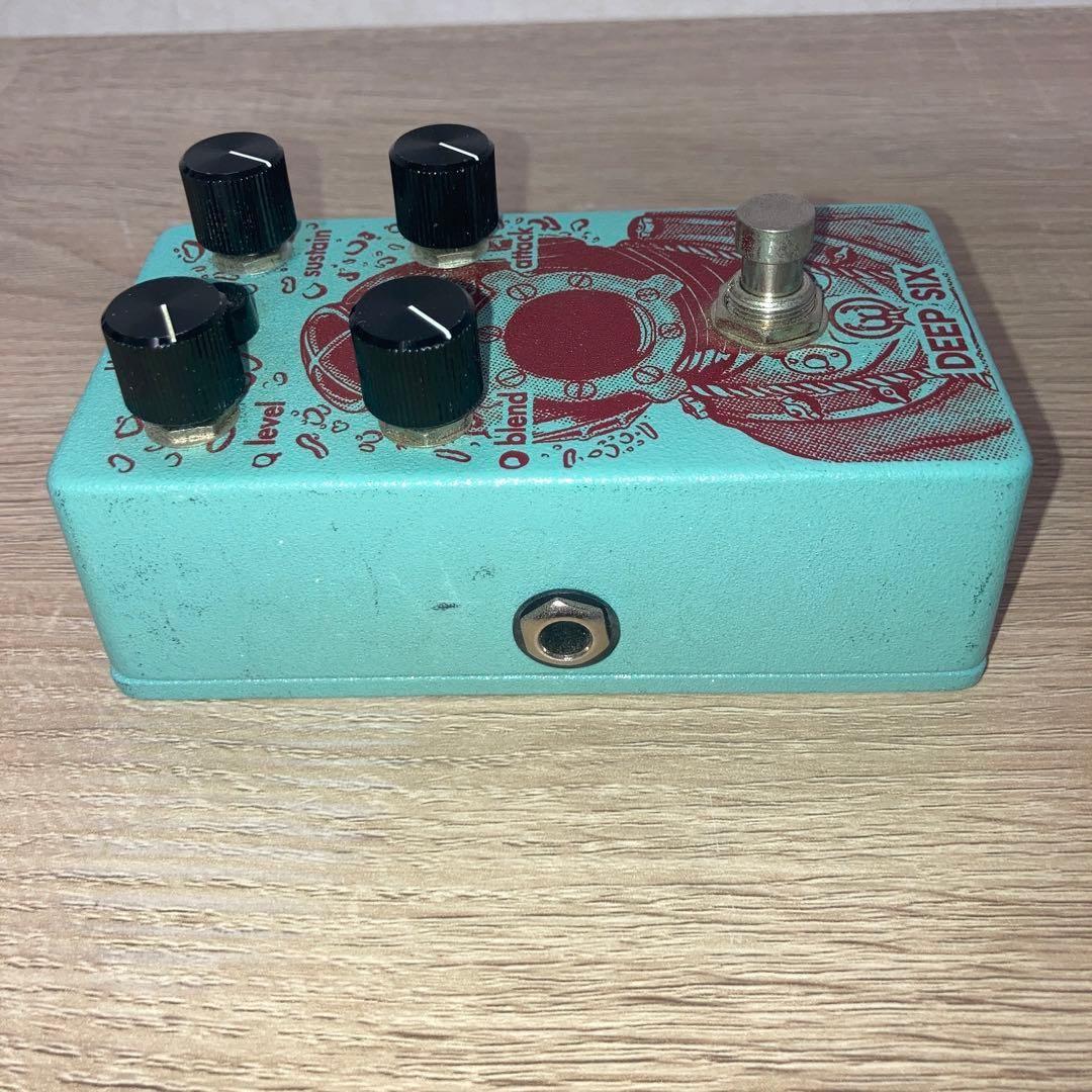 Walrus Audio Deep Six Compressor Pedal with Box Studio-Grade Analog
