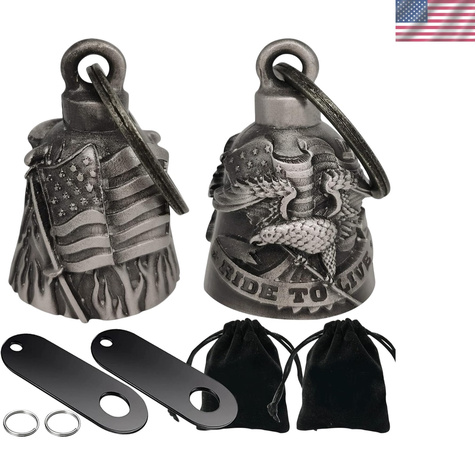 Guardian Angel for Biker Rider Men Women Ride Riding with Hangers, Drive Away...