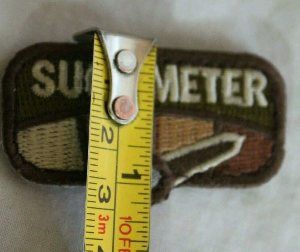 Lot of 10 Suck Meter Morale Patch 2" Mil-Spec Monkey Hook and Loop Back