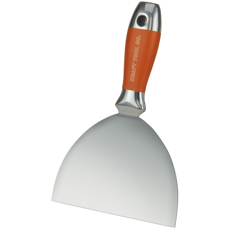 Kraft Tool Putty & Drywall Knife Stainless Steel 6"