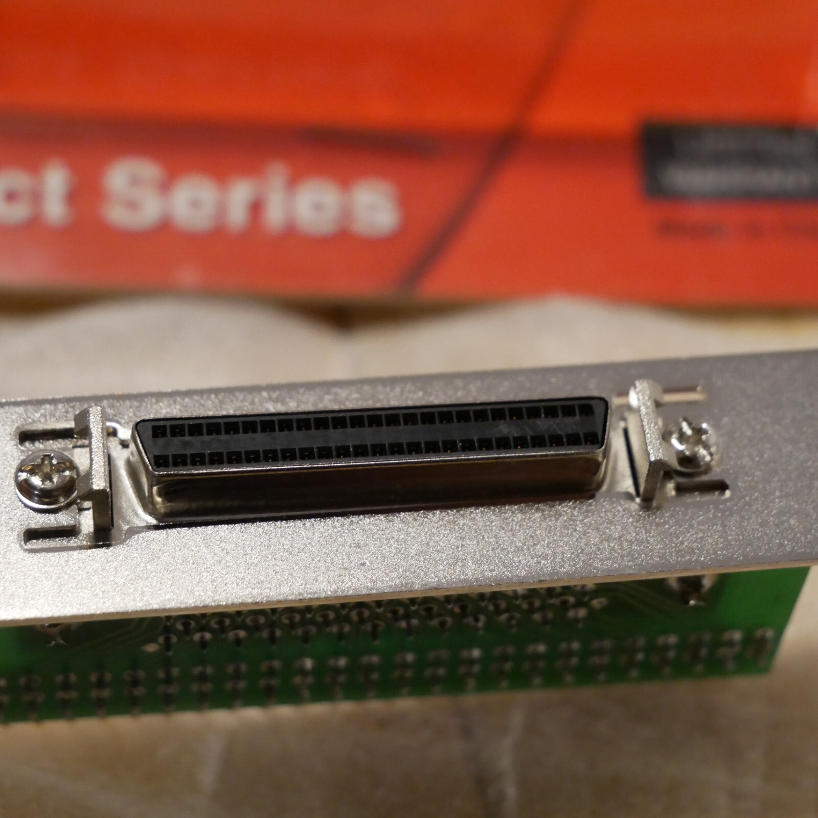 SCSI-2 IDC 50 Pin Male to HD 50 Pin Female IDC50M-MD50F Internal Adapter Desktop