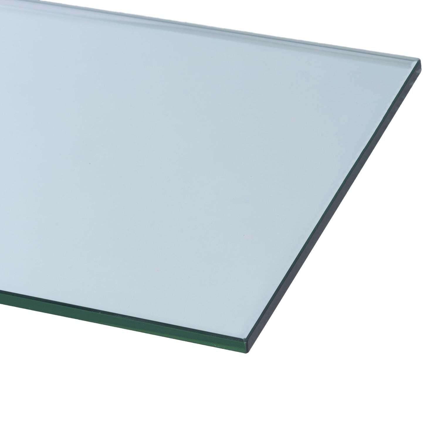 12" x 42" Rectangle Tempered Glass By Spancraft Glass