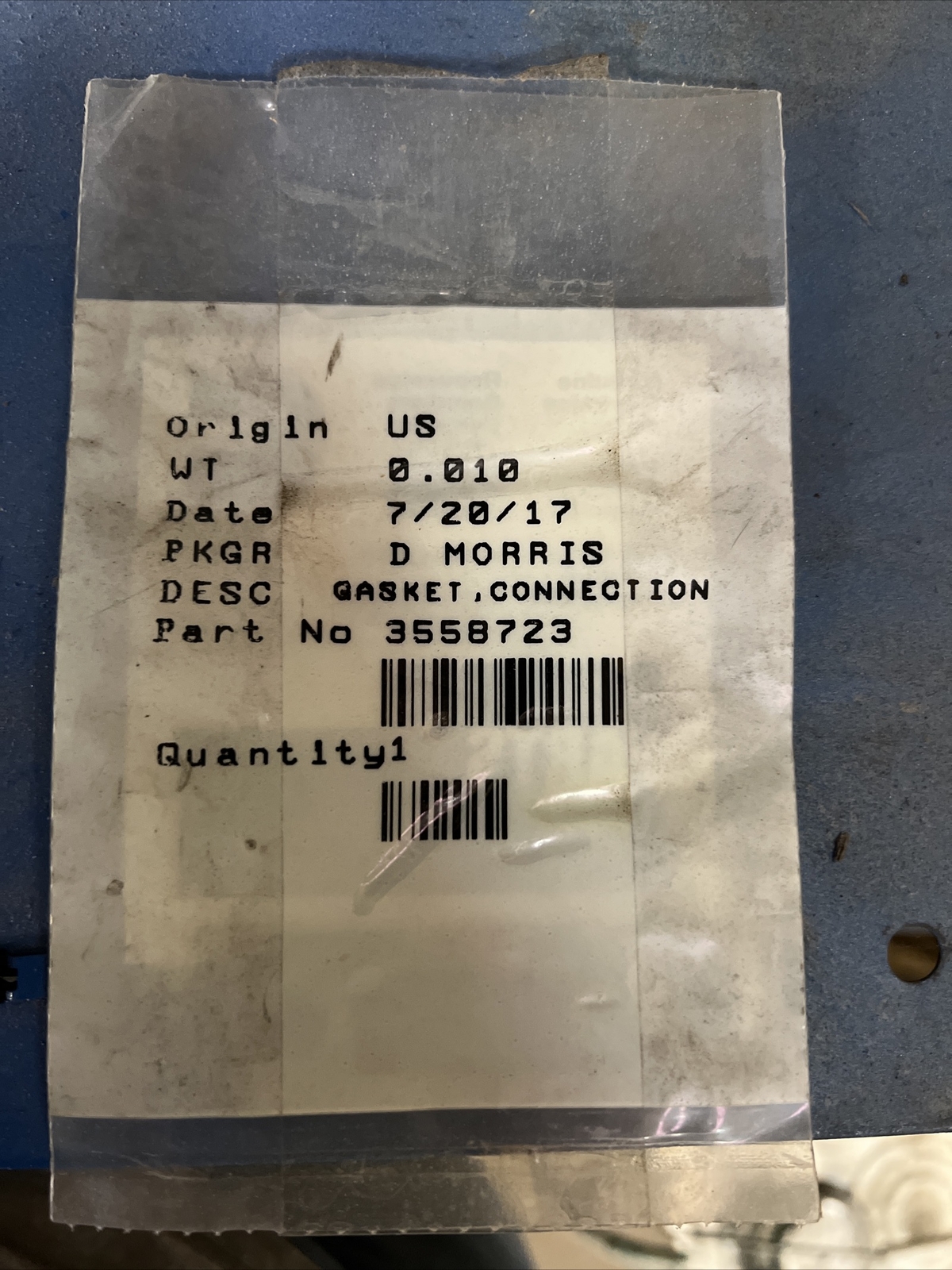 3558723 Cummins Gasket