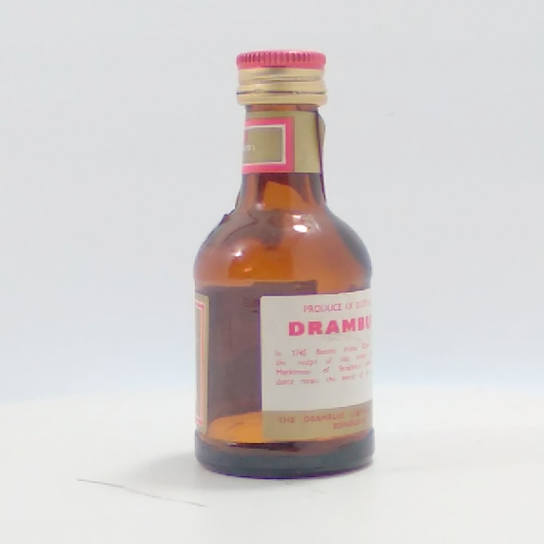 Drambuie Liqueur Scotland Miniature Empty Bottle