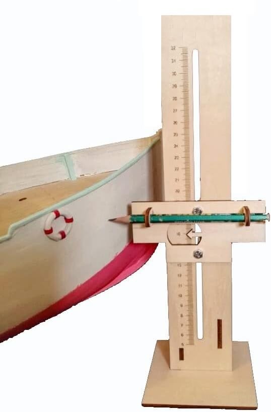 Contour Line Marked Tool - Horizontal Line Scriber for Ship Models & Crafts