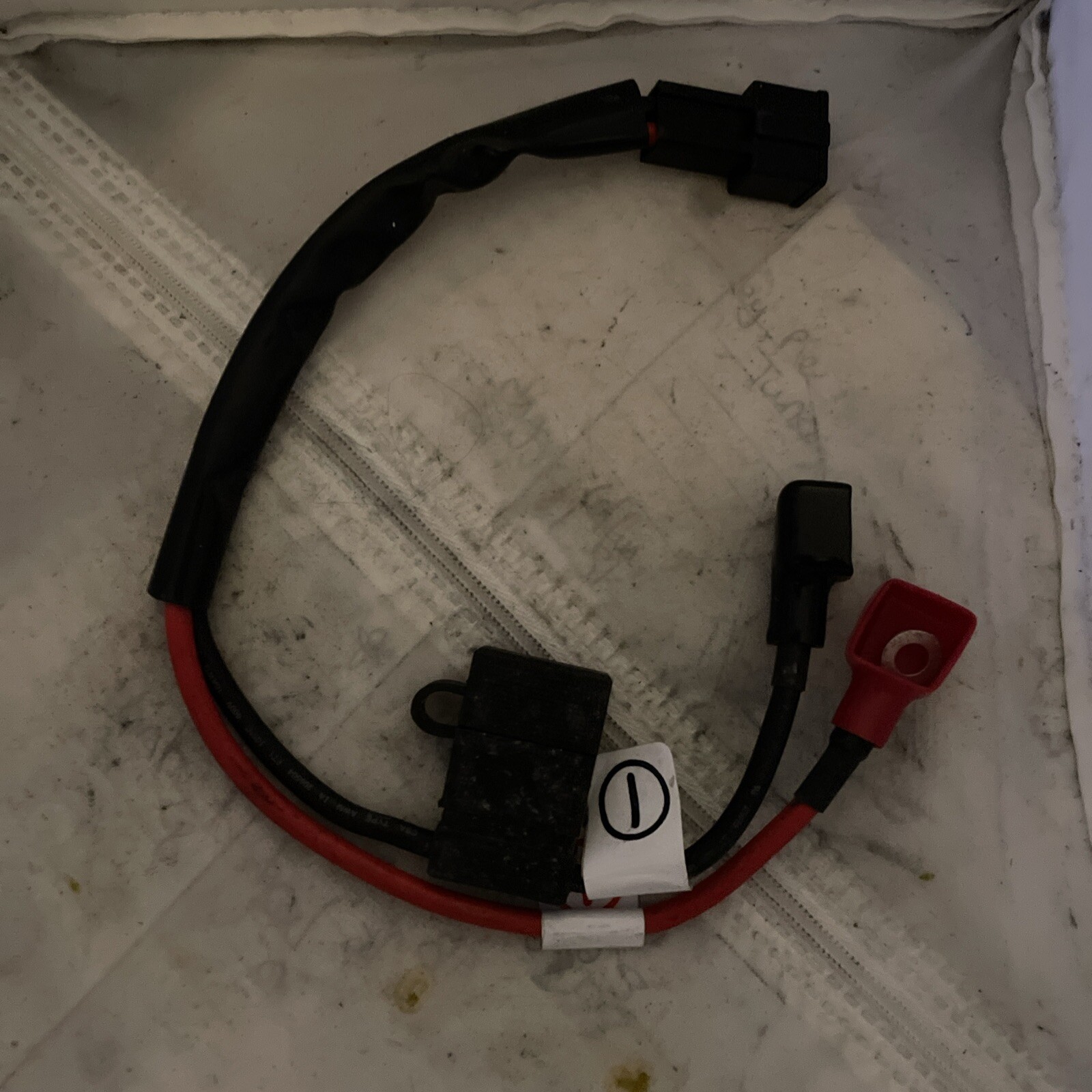 Fused Battery Cable For A Pride Mobility Scooter AL13