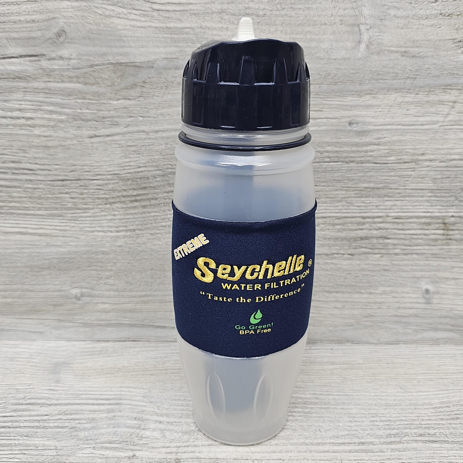 Seychelle Extreme Water Filtration Bottle BPA Free Tested EPA NSF 42 53 New