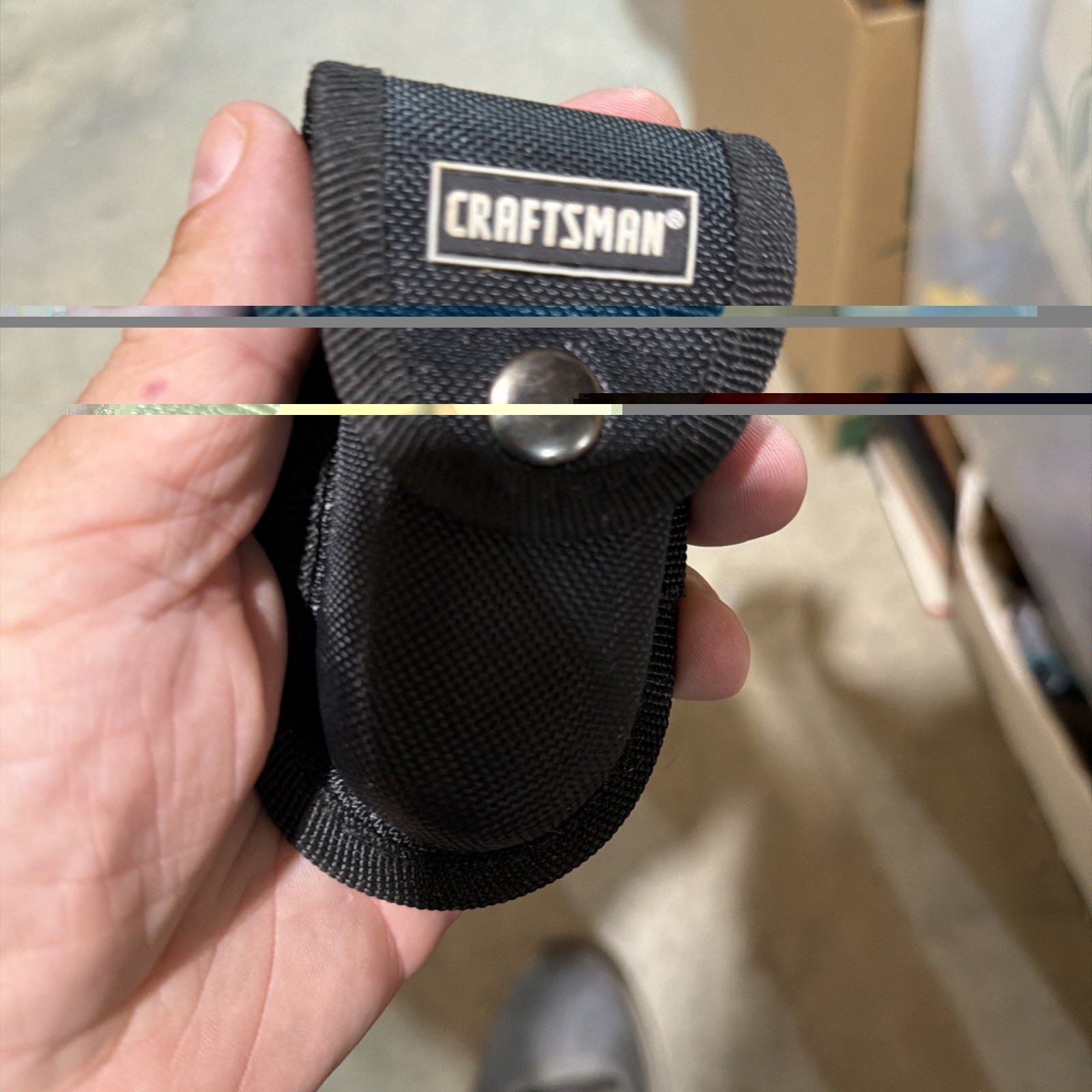 Craftsman Twin Blade Utility Knife Lockback Folding  Pouch  Only 34705