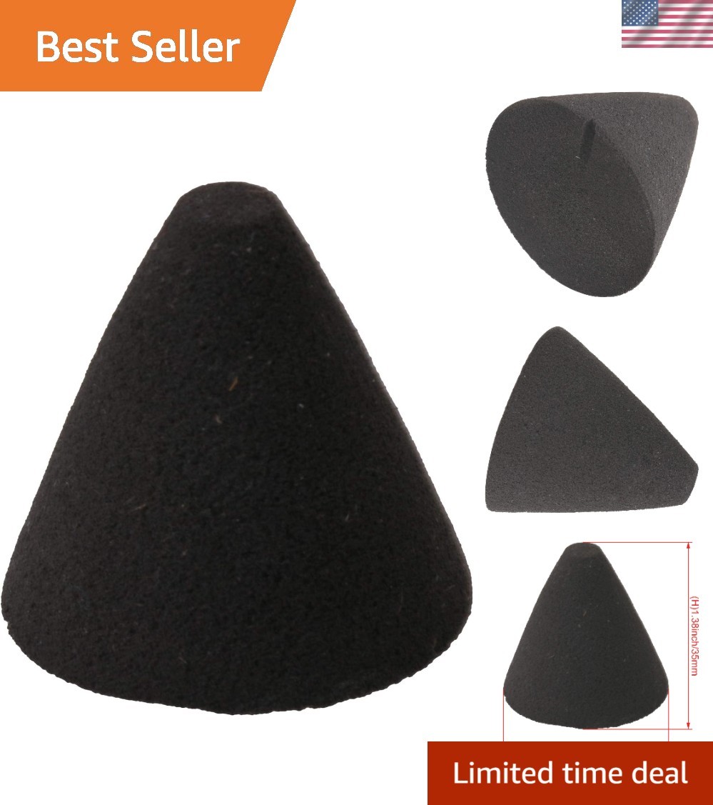 Black Foam Cone for Drum Piezo Trigger – Quick Installation, Perfect for PD-105