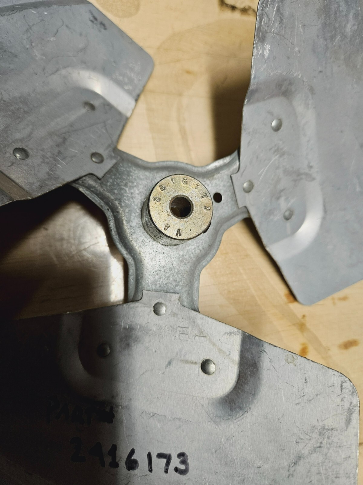 Manitowoc Ice 2416173 Fan Blade, 3 Fin