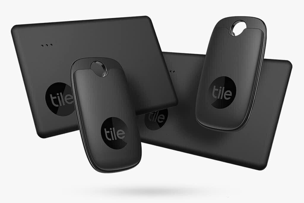 Tile Slim+Pro (2022) 4 (2 Slims, 2 Pros) - High-Performance Bluetooth Tracker