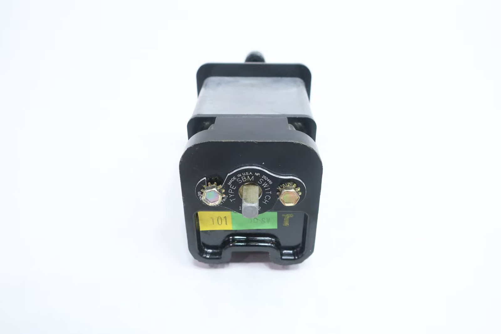 General Electric Ge 10AA102 Type Sbm Breaker Control Switch
