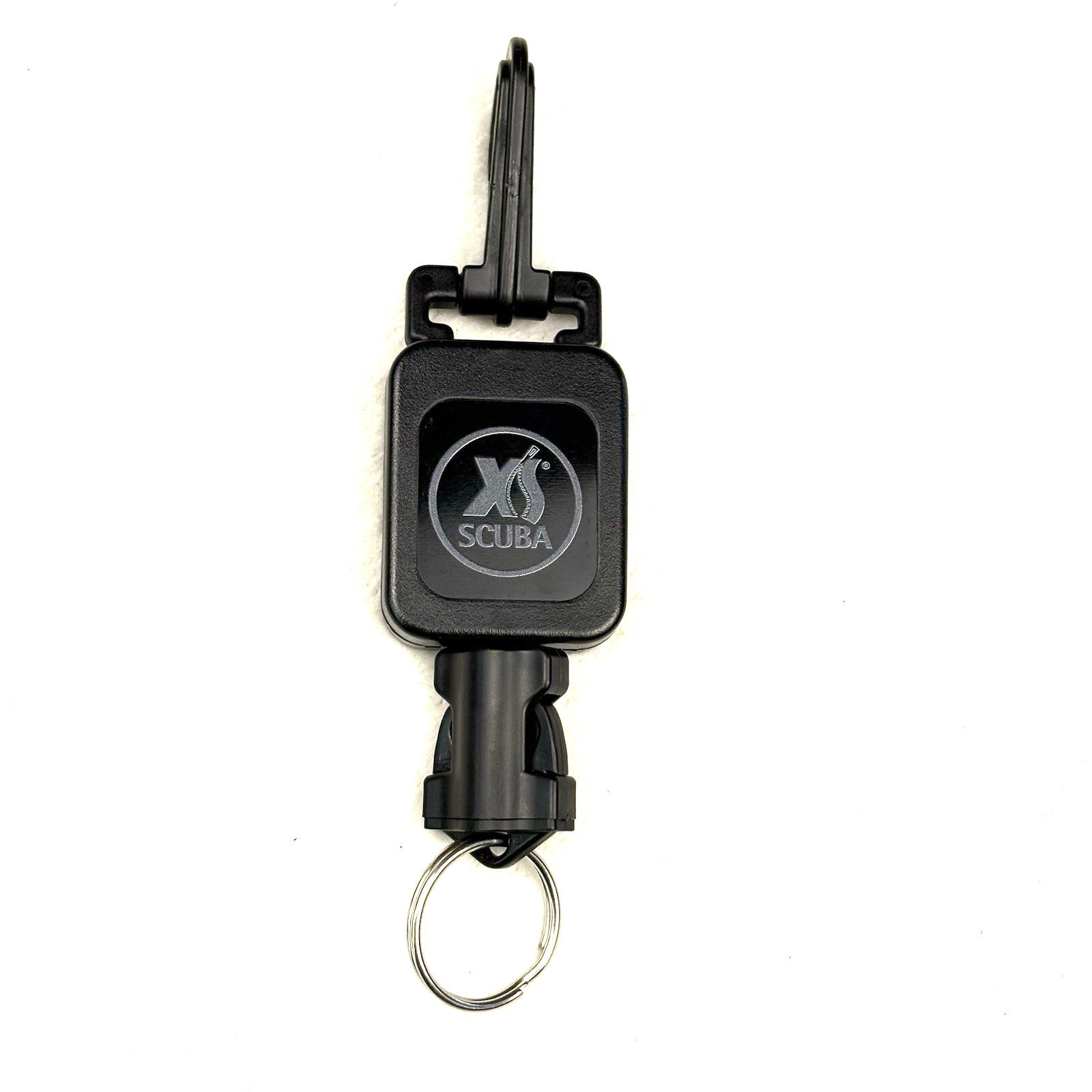 XS SCUBA Diver Console Mini Retractor Gear Keeper Hammerhead w/ 18" Extension