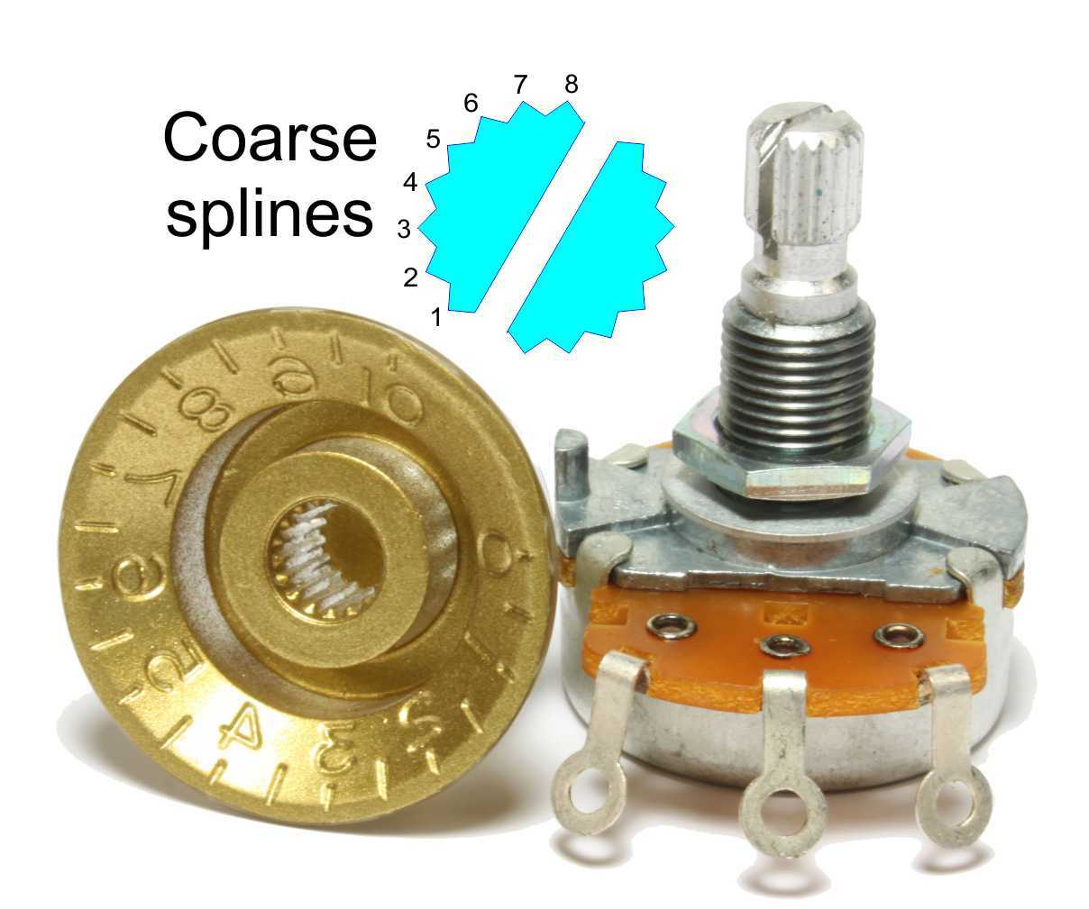 4 Amber Bell Knobs for IMPORT Guitars