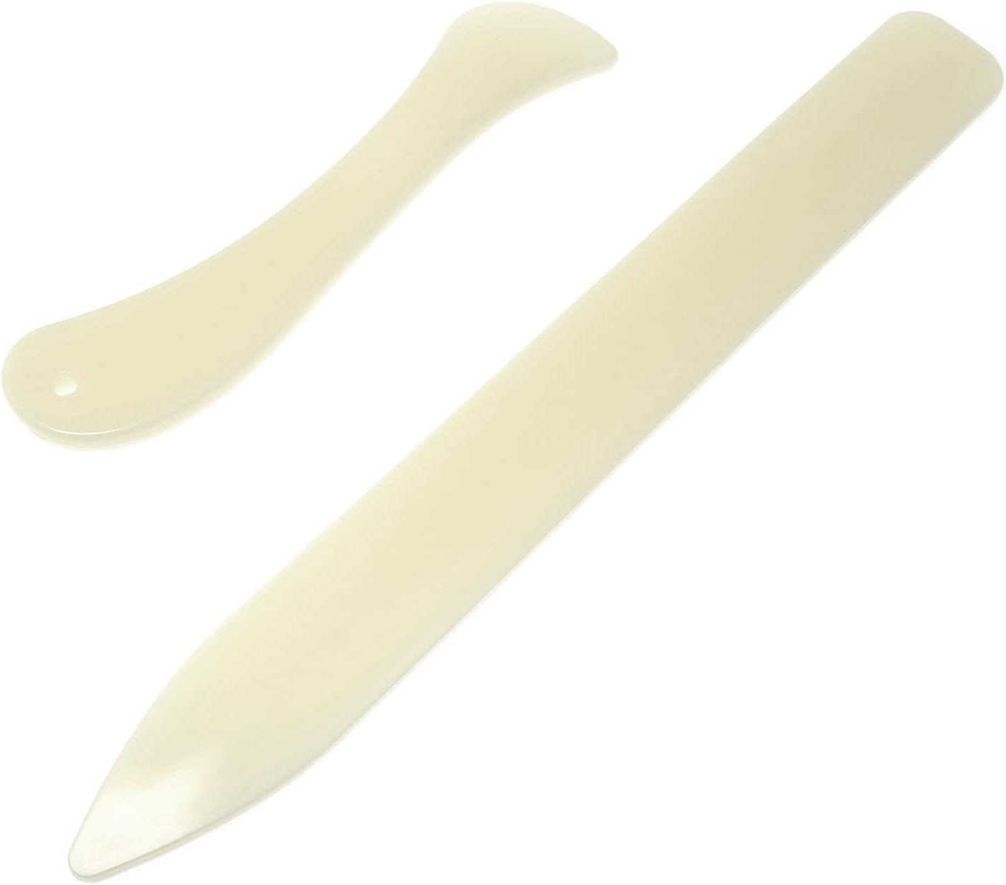 2Pcs Bone Folder, Scoring Tool Irregular Bone Paper Folder Lightweight Paper Cre