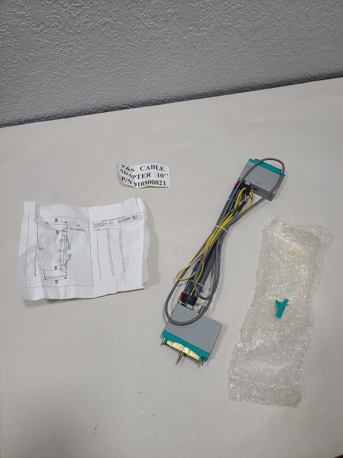 Genmark Automation 910500021 Power & Signal Cable S4 10", NOS/open Box Damaged!!