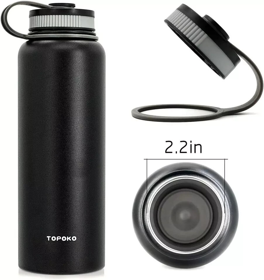 Replacement Lid For Hydro Flask Wide Mouth 12, 18, 32, 40 Oz Water Bottles, Wide
