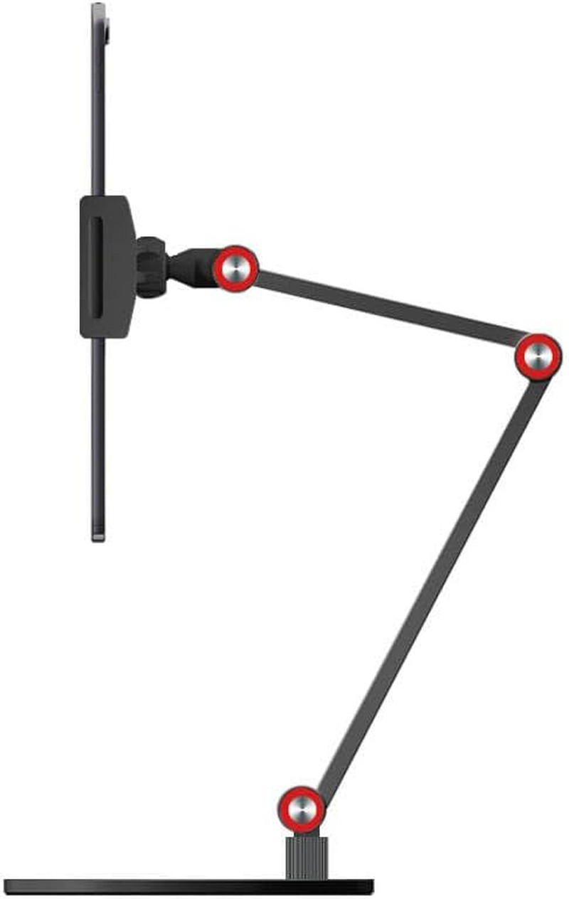 Adjustable Tablet Stand Multi-Angle Desktop Mount Holder 360 Swivel 4-12.9"