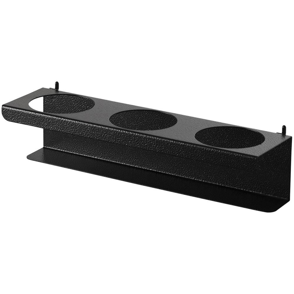 Bunker Pegboard Tool Rack with 3 Holders Black