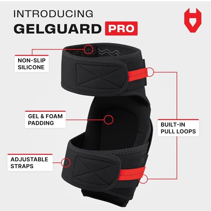 NoCry Professional Work Knee Pads for Construction w/Ankle Support ~ NC-SG-KP