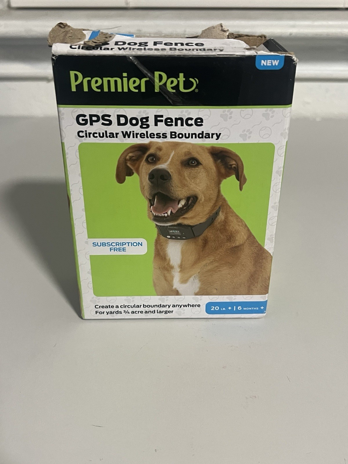 Premier Pet GPS Wireless Dog Fence System GIF00-18024 Collar with Accessories