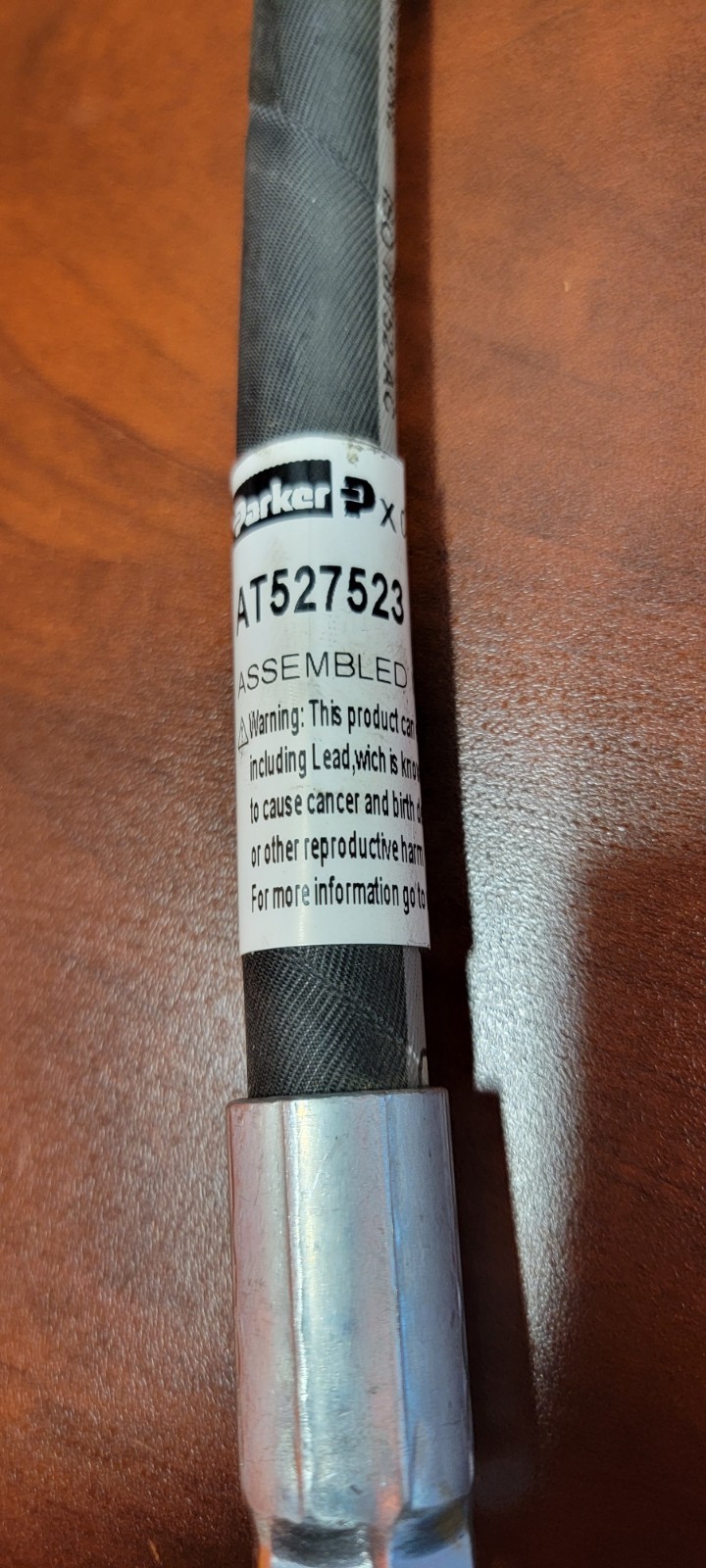 John Deere Parker Hydraulic Oil Pressure Hose AT527523