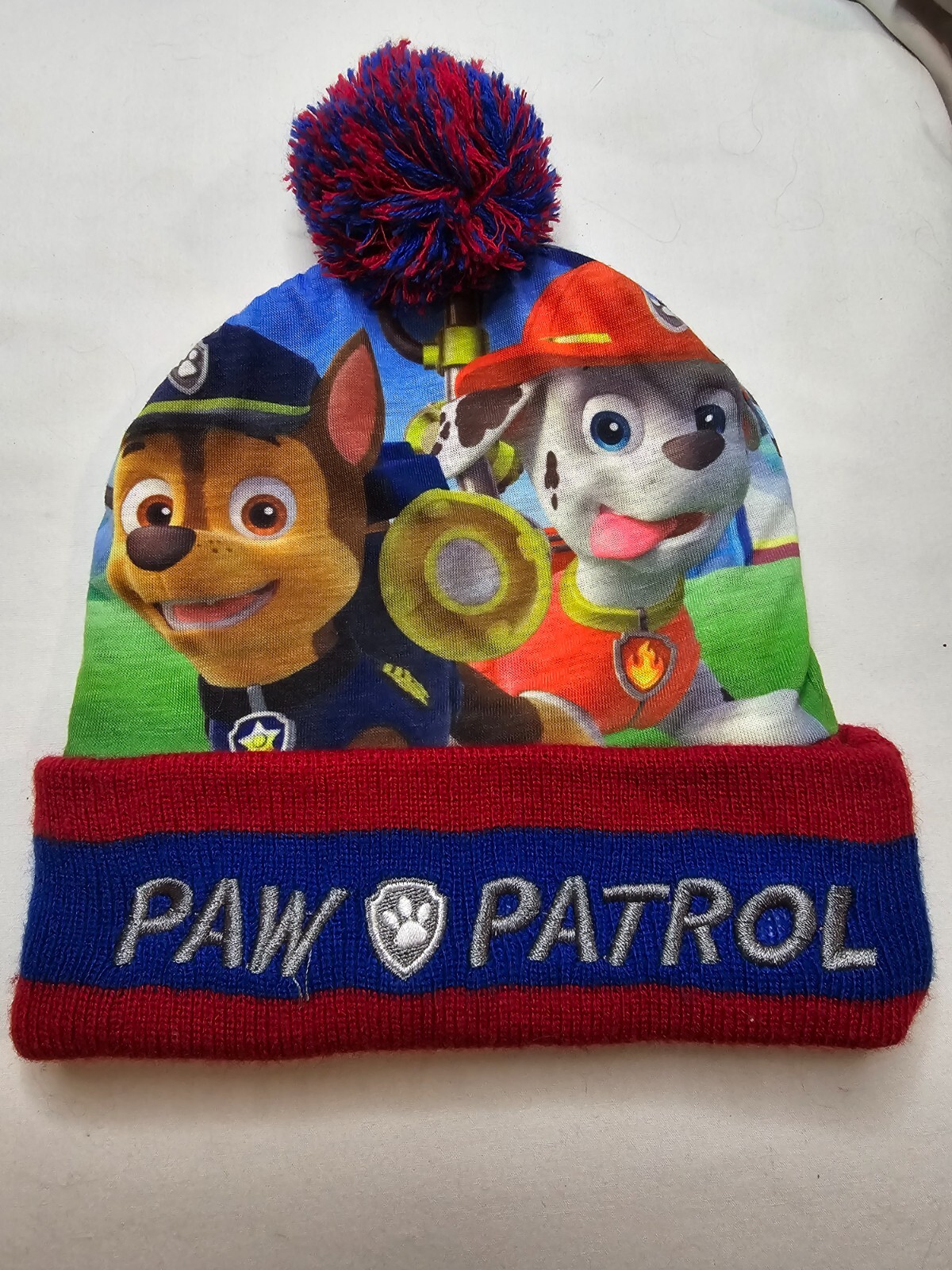 Paw Patrol winter beanie cap, preowned