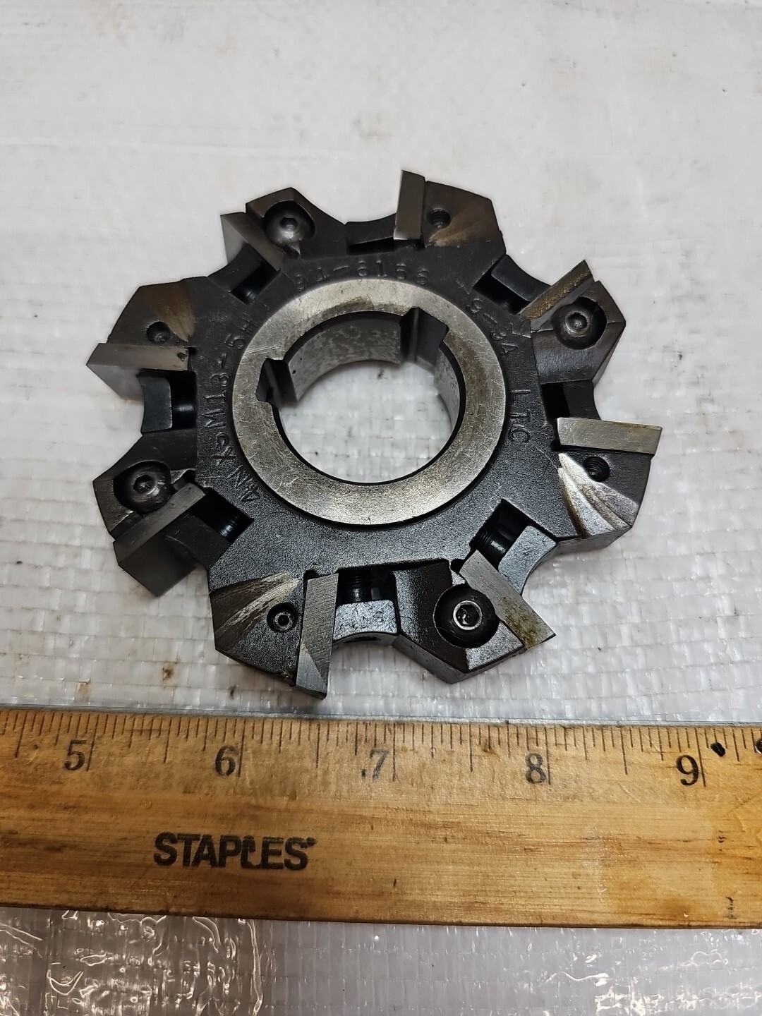 4" Lovejoy Tool  4NXSM13-5 SIDE Mill Cutter Face Mill Indexable CARBIDE EX CON