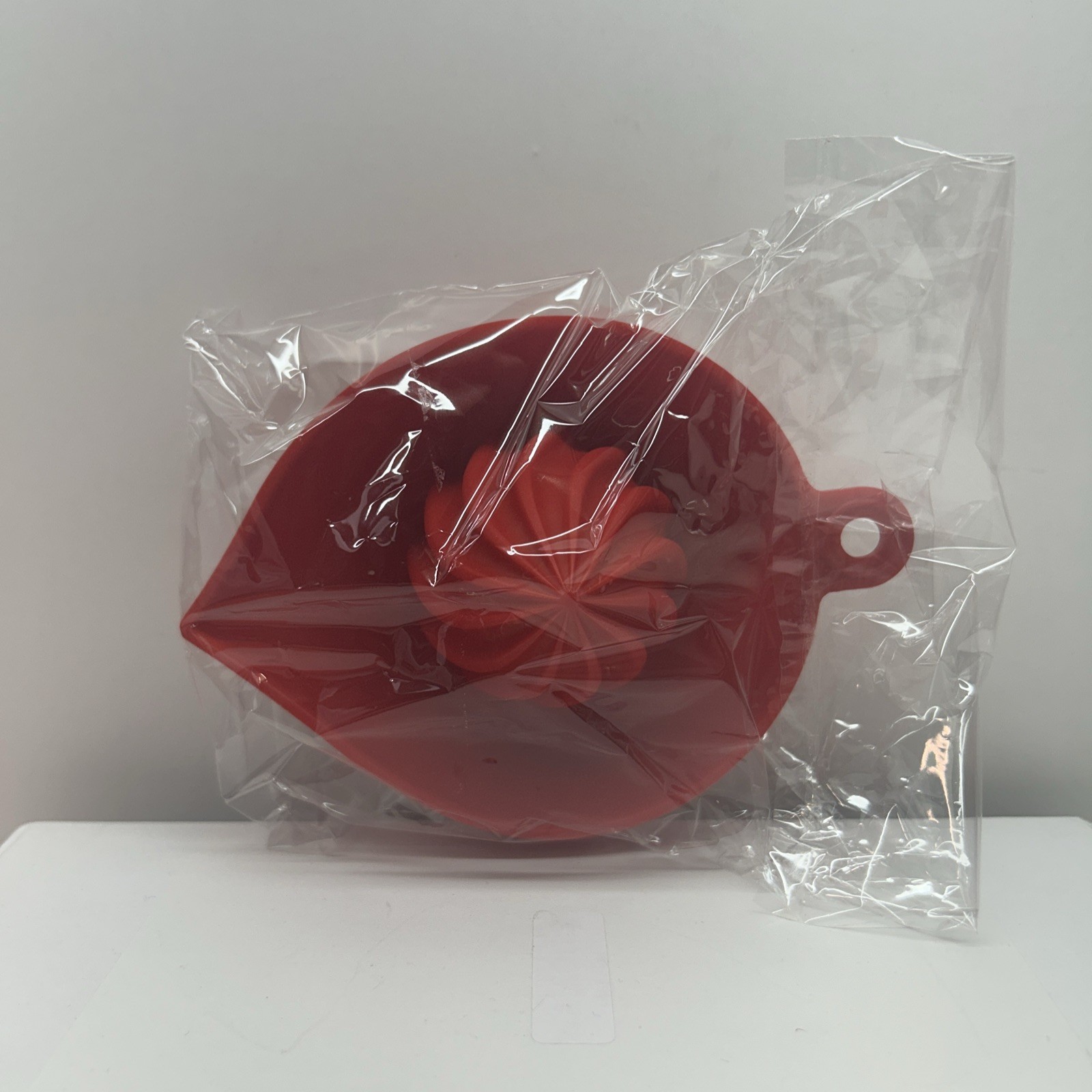 Silicone Manual  Orange  Squeezer