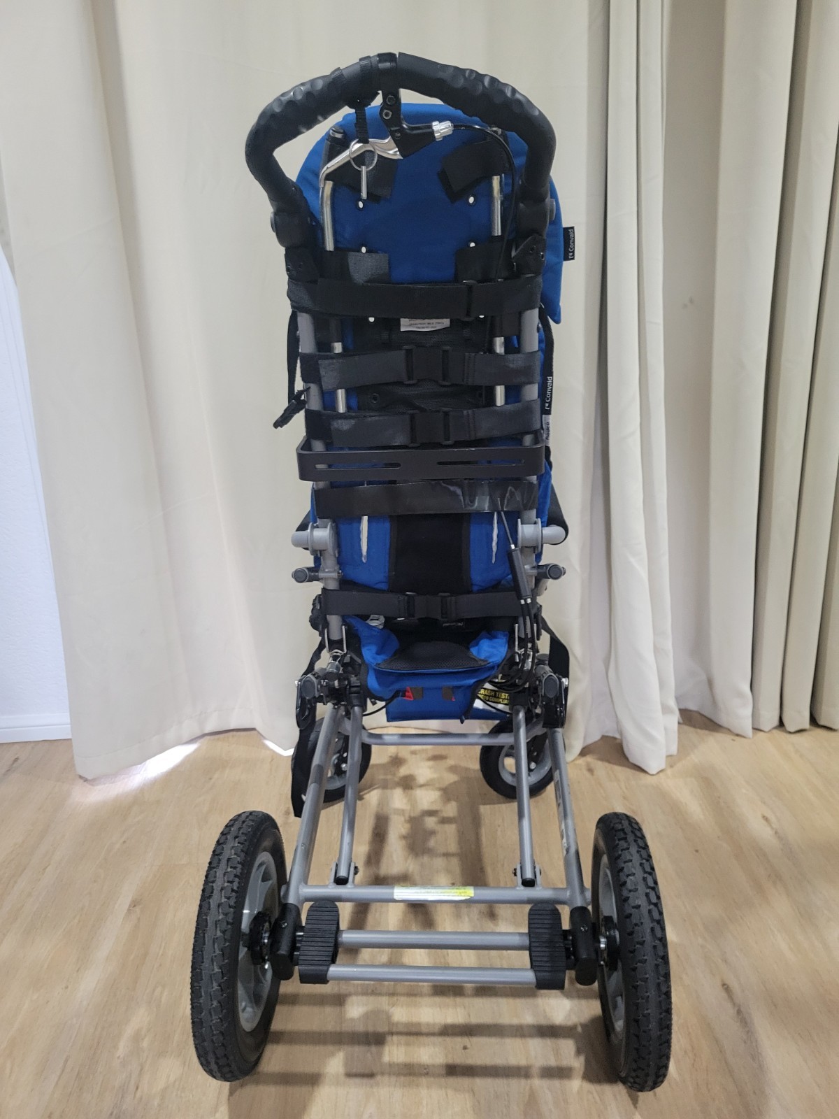 UPGRADED* Convaid Rodeo Size 12 - RD12 MOBILITY STROLLER pediatric Blue Tilt