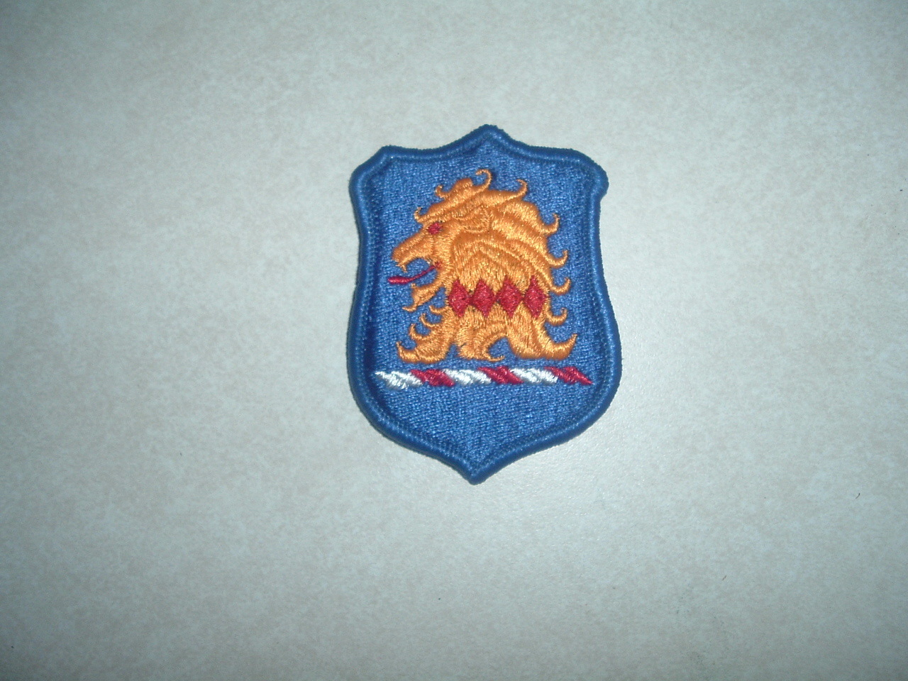 MILITARY PATCH NEW JERSEY NATIONAL GUARD COLORED NEW OLD STOCK