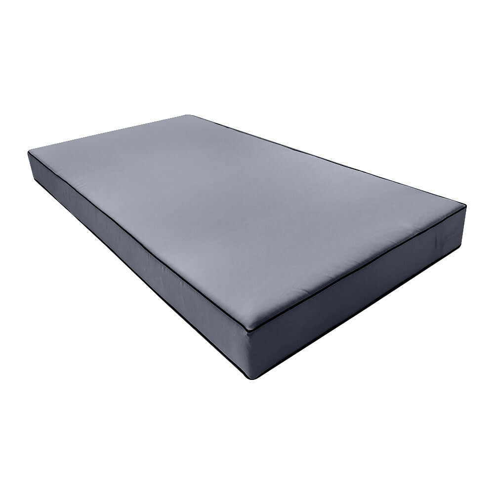 *COVER ONLY*-Style 6 Daybed Mattress Bolster Pillow Covers Contrast Twin-AD001